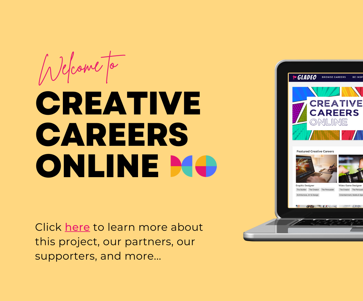 Más información sobre las carreras creativas en línea