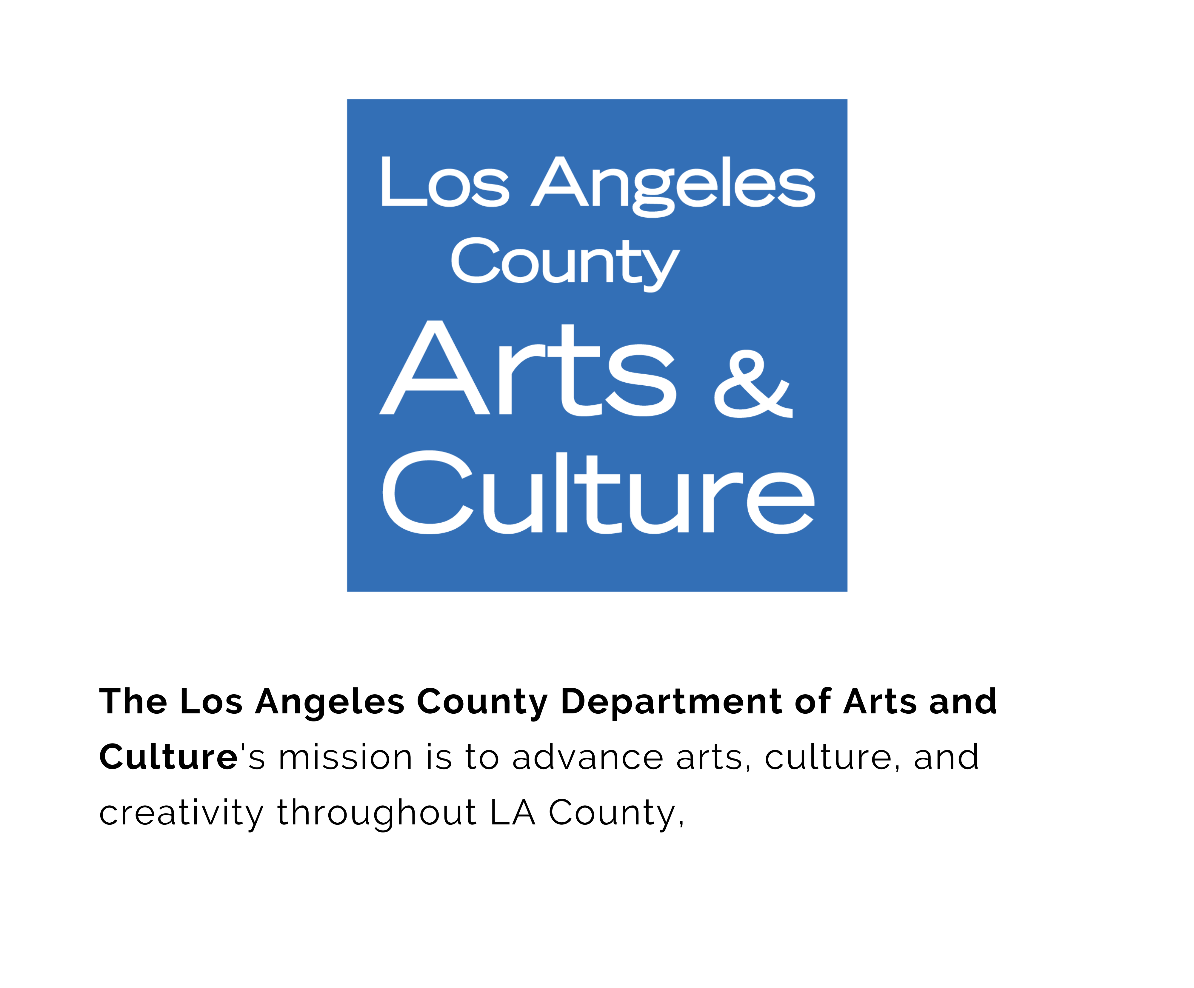 Departamento de Arte y Cultura del Condado de Los Ángeles