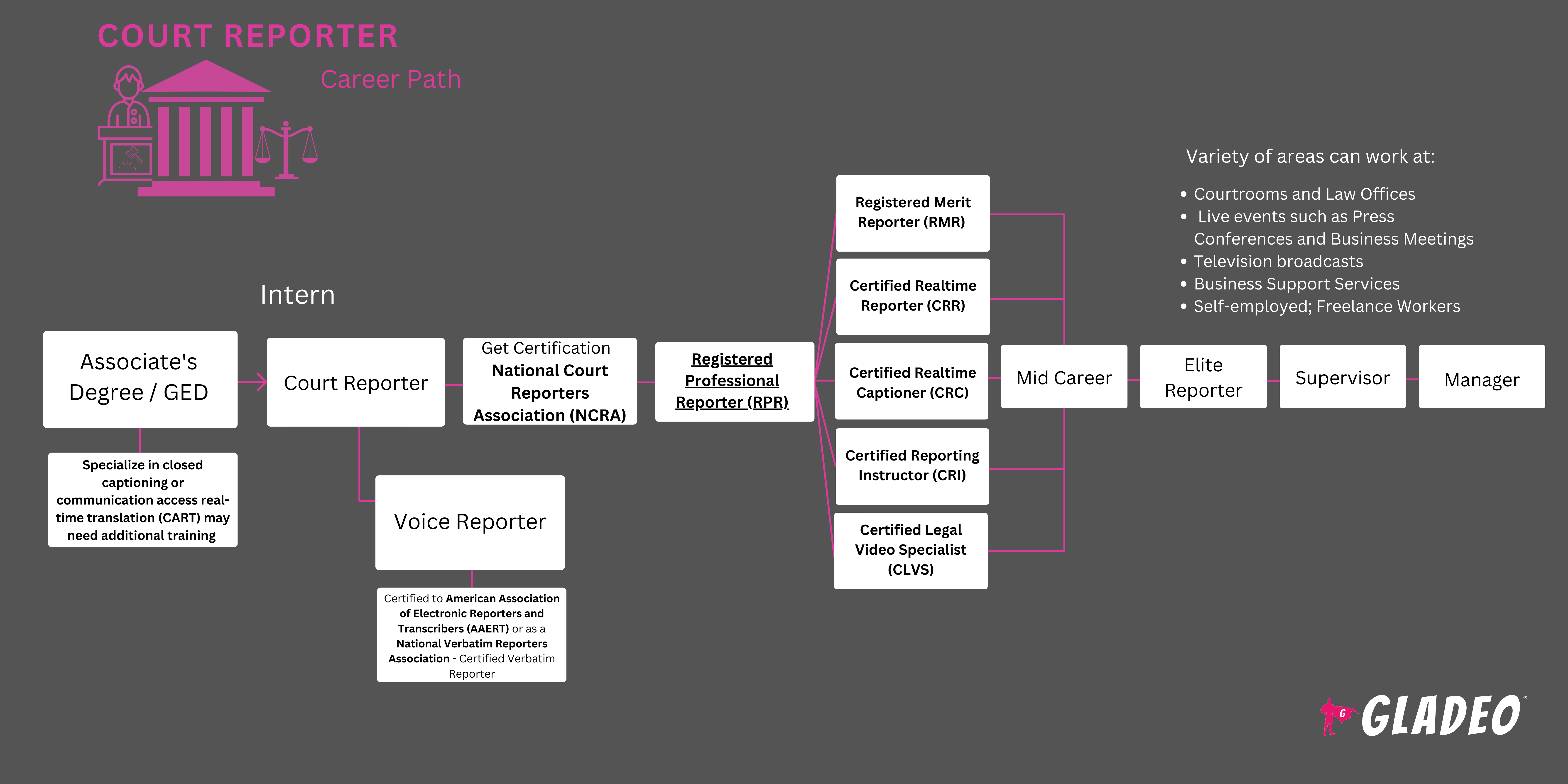 Court Reporter Roadmap