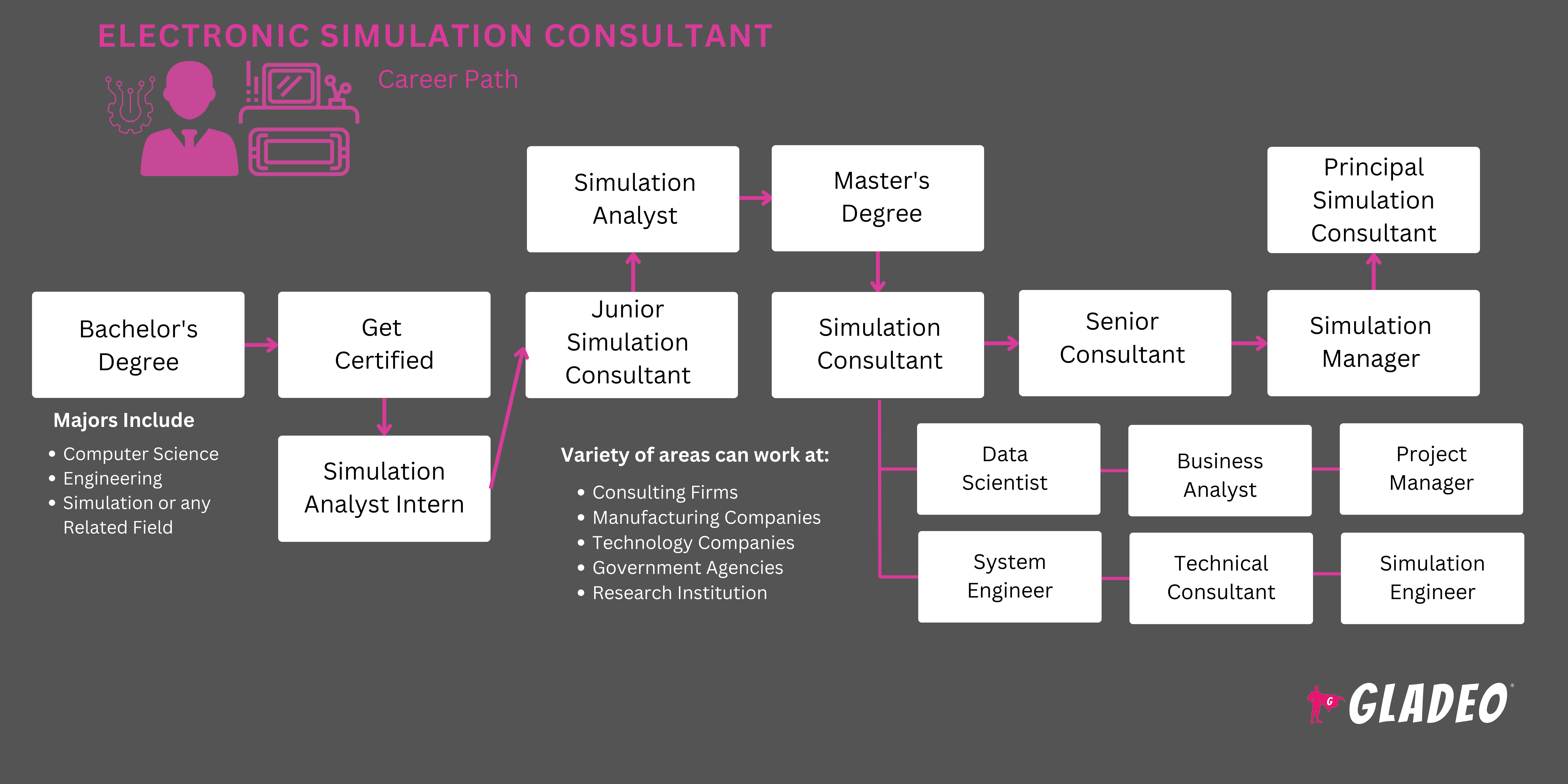 Hoja de ruta del consultor de simulación electrónica